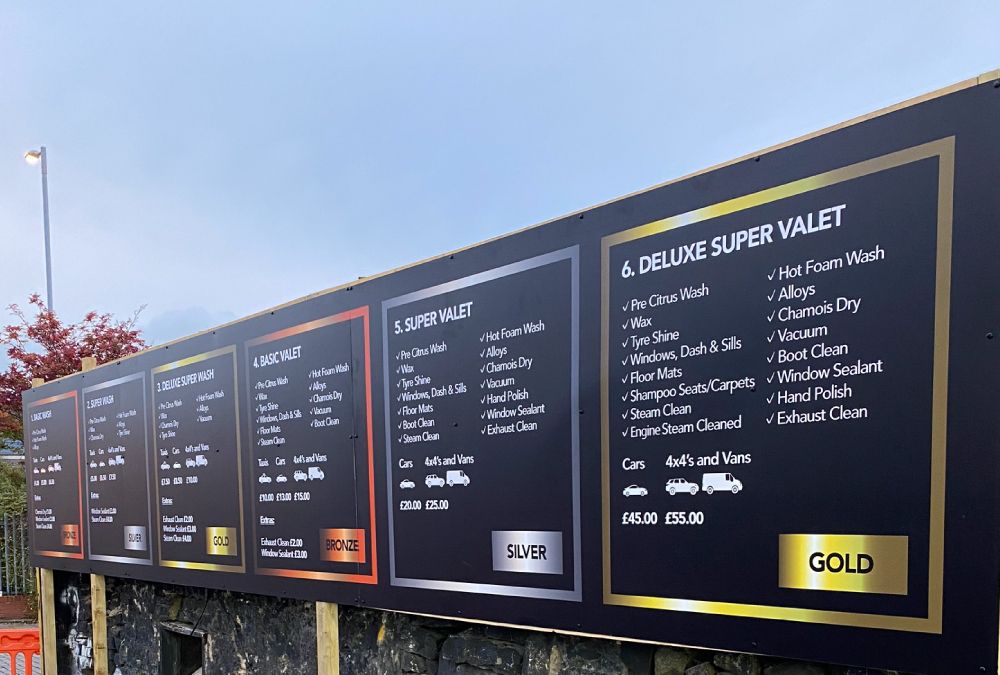 Printed Signs Glasgow Lightboxes, signs Glasgow, Sign Makers Glasgow, Signage Glasgow, Signage Company Glasgow, Lanarkshire, Edinburgh 4