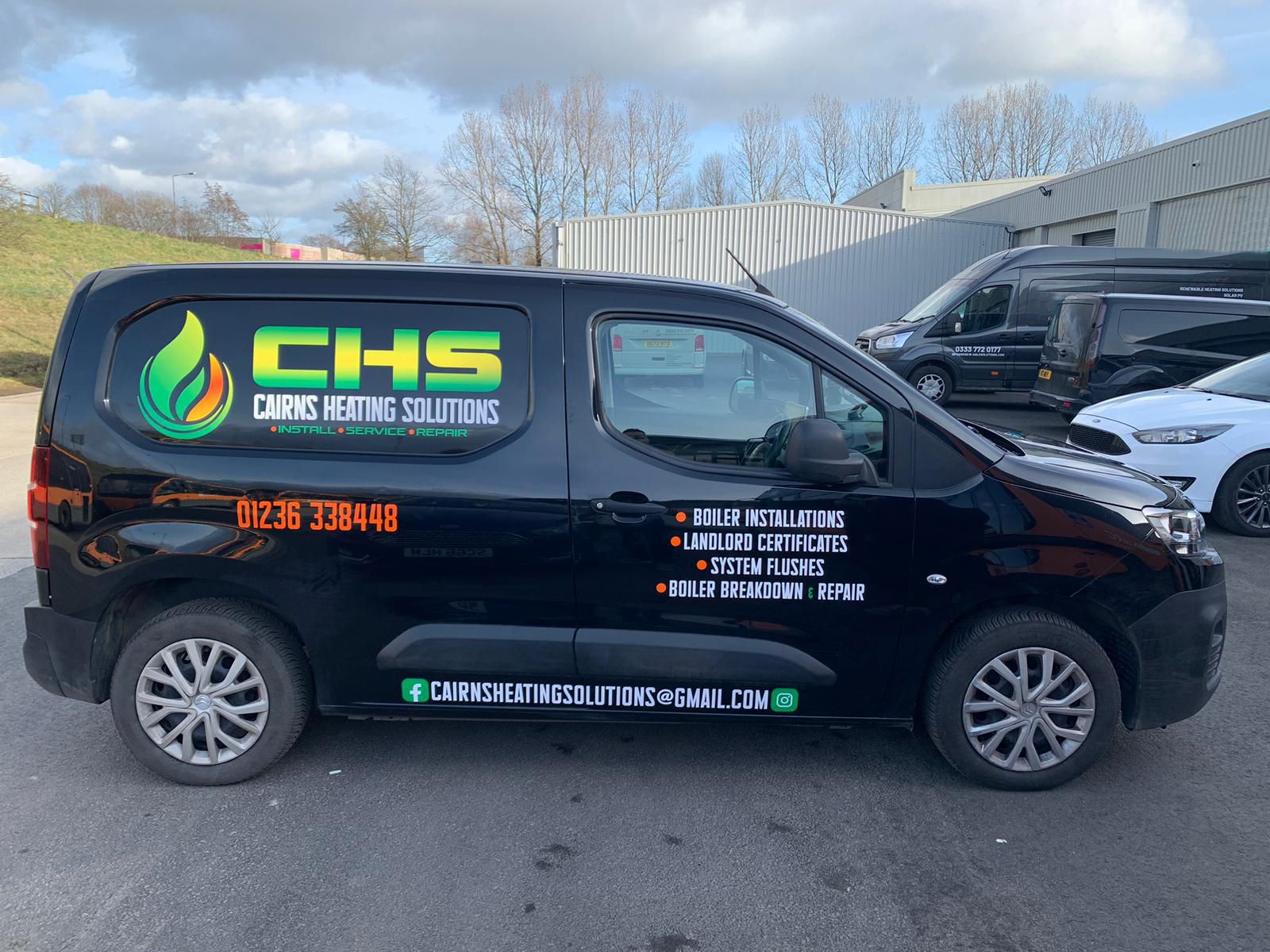 Vehicle Graphics Glasgow, Coatbridge, Lanarkshire, Edinburgh Signage Glasgow Sign Company LG Simpson
