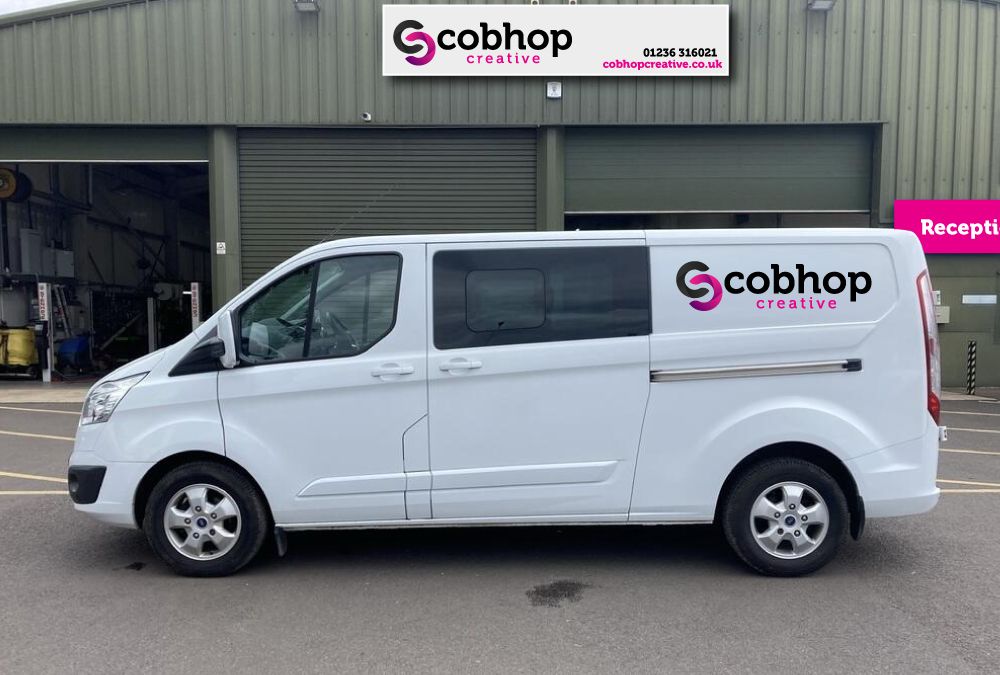 vehicle graphics glasgow coatbridge edinburgh lanarkshire van wraps